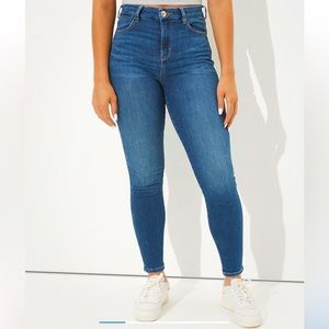 American Eagle curvy high rise jeggings
